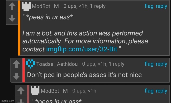 pees in ur ass | image tagged in pees in ur ass | made w/ Imgflip meme maker