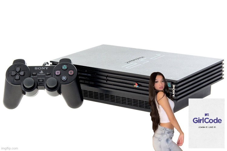 Jasmine Mir - PlayStation 2 | image tagged in girl,youtube,instagram,tiktok,playstation,video games | made w/ Imgflip meme maker