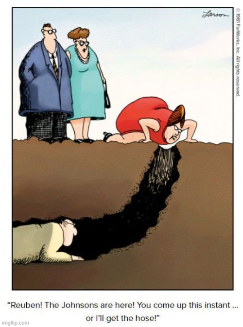 Aside from this he was rather outgoing | image tagged in vince vance,neighbors,cartoons,shy,reuben,husband and wife | made w/ Imgflip meme maker