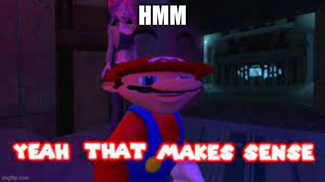 HMM | image tagged in yeah that makes sense | made w/ Imgflip meme maker