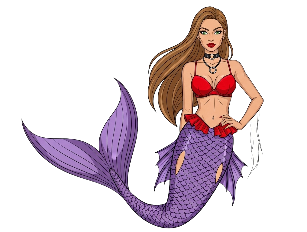 oleana mermaid Blank Meme Template