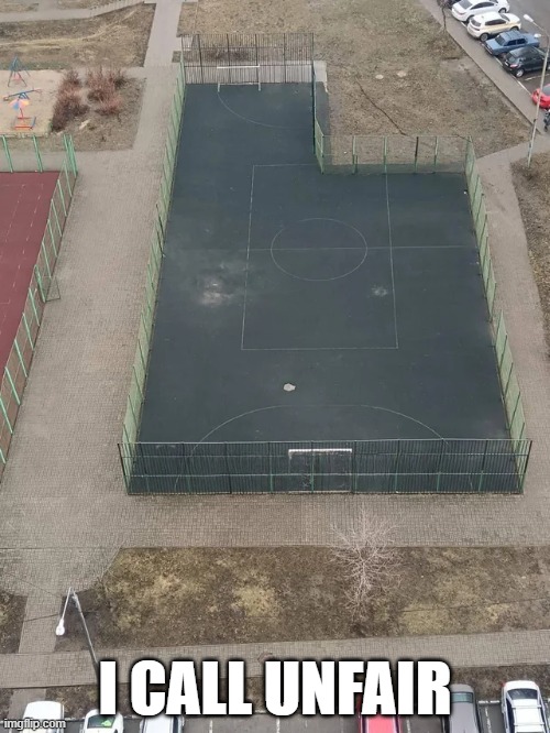 Cut Court | I CALL UNFAIR | image tagged in you had one job | made w/ Imgflip meme maker