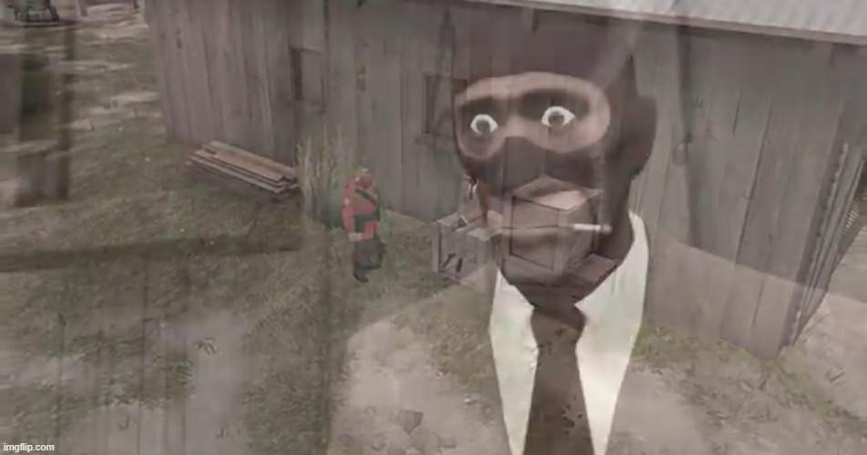 Spy has PTSD | image tagged in spy has ptsd | made w/ Imgflip meme maker
