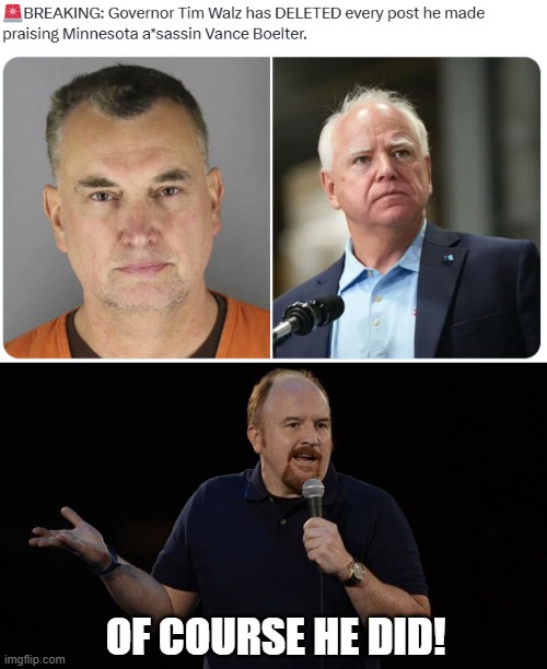 Can't Make It Seem I Like He Hired the Guy | OF COURSE HE DID! | image tagged in louie ck of course maybe | made w/ Imgflip meme maker