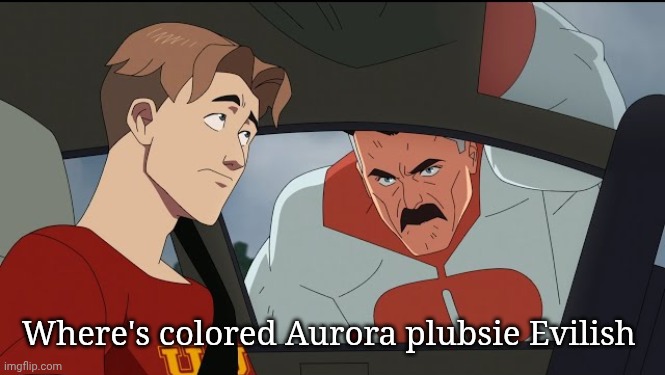 Where's Mark William | Where's colored Aurora plubsie Evilish | image tagged in where's mark william | made w/ Imgflip meme maker