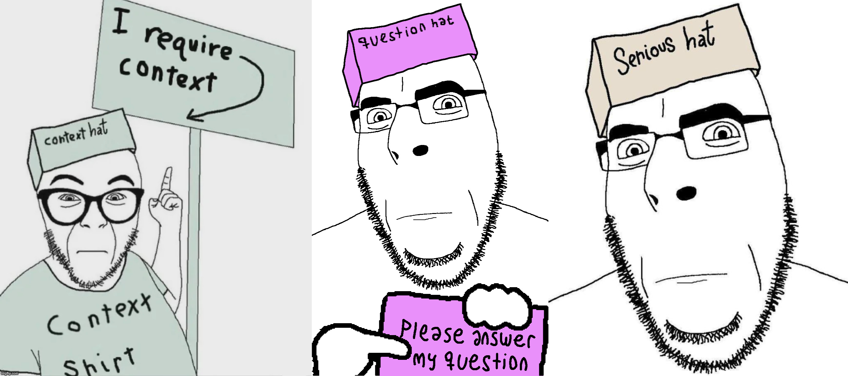 The hats | made w/ Imgflip meme maker