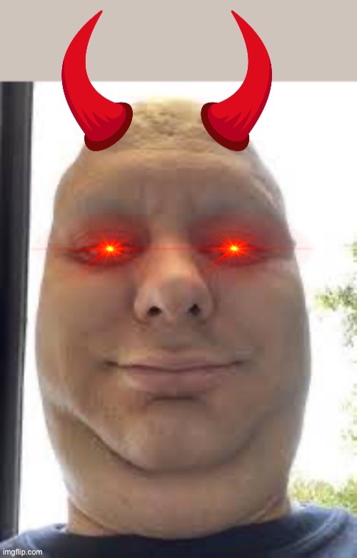 Cringe Devil | image tagged in devil,incel,ugly,cringe | made w/ Imgflip meme maker
