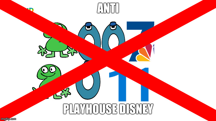 Anti 2007-2011 Playhouse disney | ANTI; PLAYHOUSE DISNEY | image tagged in disney junior,tpot,disney channel | made w/ Imgflip meme maker