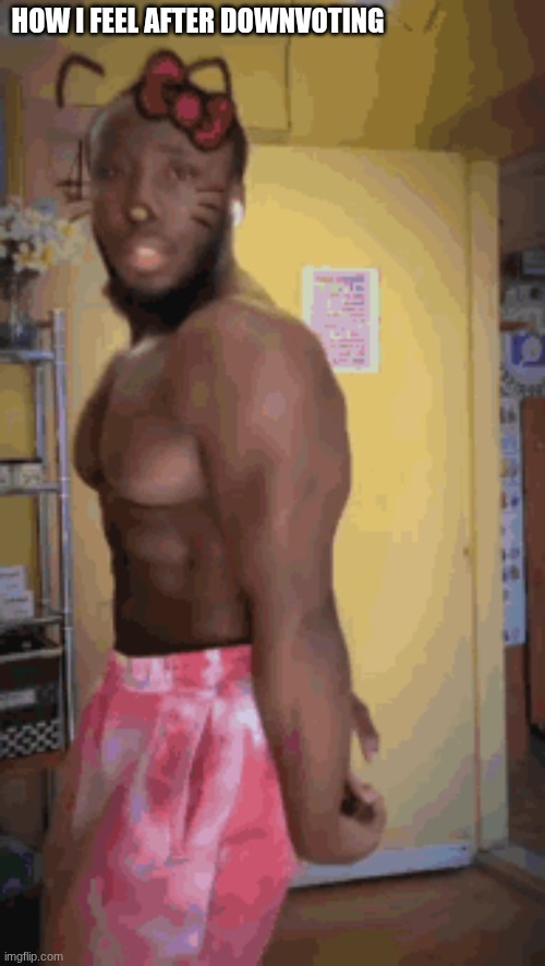HOW I FEEL AFTER DOWNVOTING | made w/ Imgflip meme maker