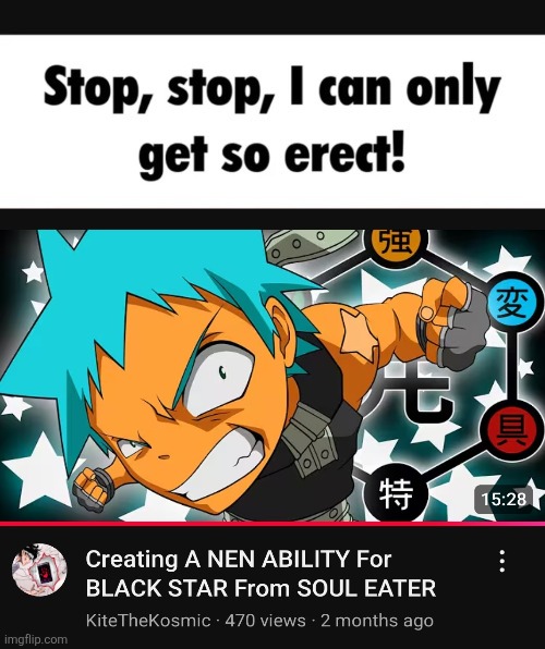 image tagged in memes,soul eater,hunter x hunter,anime meme,shitpost,lol | made w/ Imgflip meme maker
