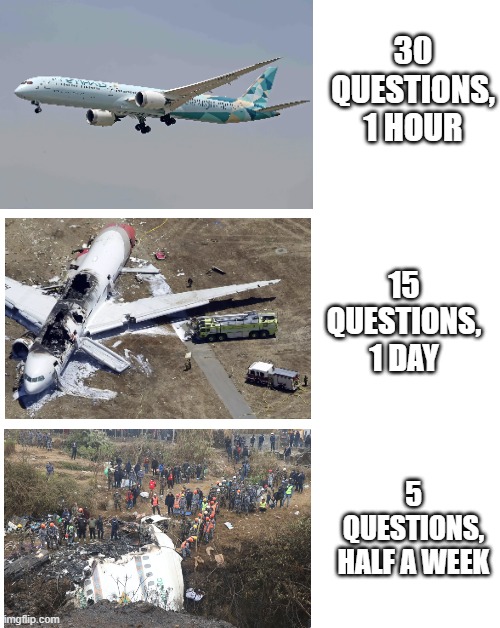 Make your own meme | 30 QUESTIONS, 1 HOUR; 15 QUESTIONS, 1 DAY; 5 QUESTIONS, HALF A WEEK | image tagged in make your own meme | made w/ Imgflip meme maker