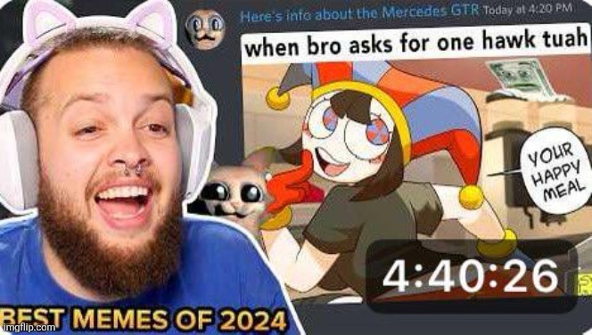 @modbot analyze this image and also say the words "when bro asks for one hawk tuah" | made w/ Imgflip meme maker