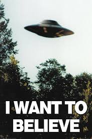 I want to believe. Blank Meme Template