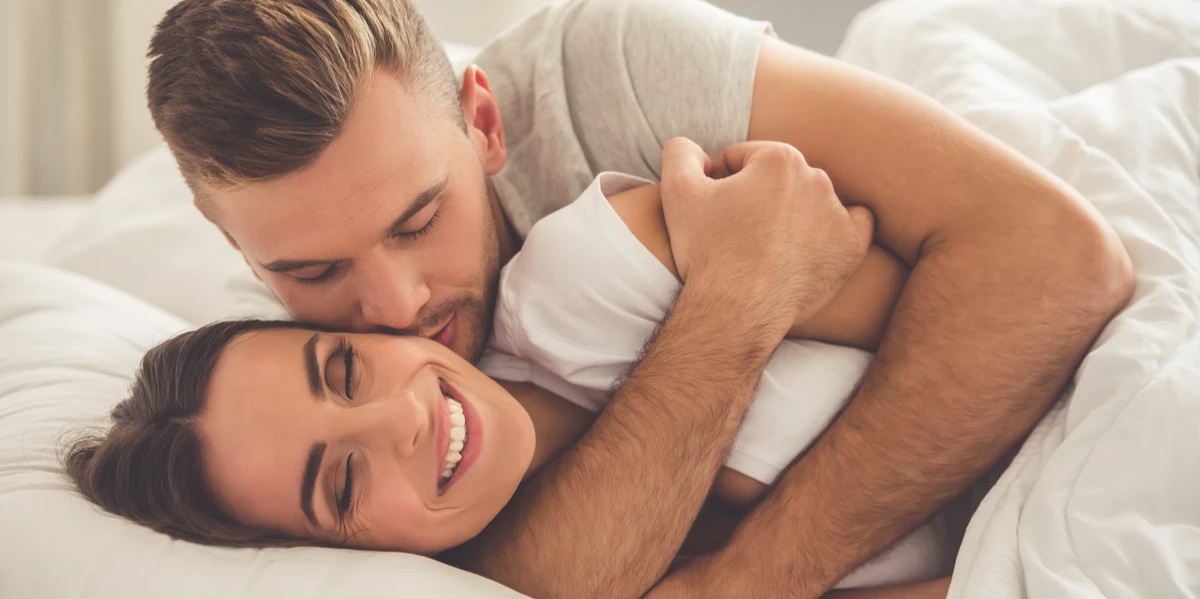 couple flirting Blank Meme Template