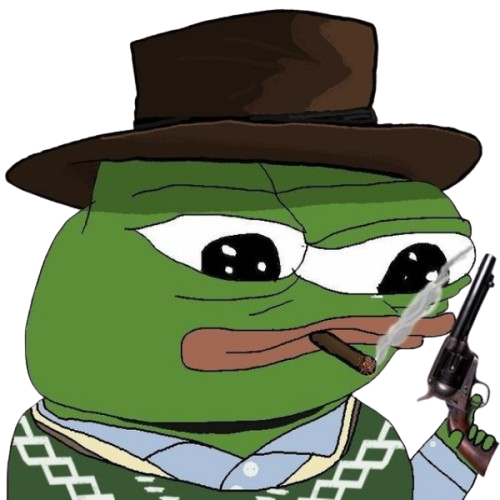 Pepe Eastwood Blank Meme Template