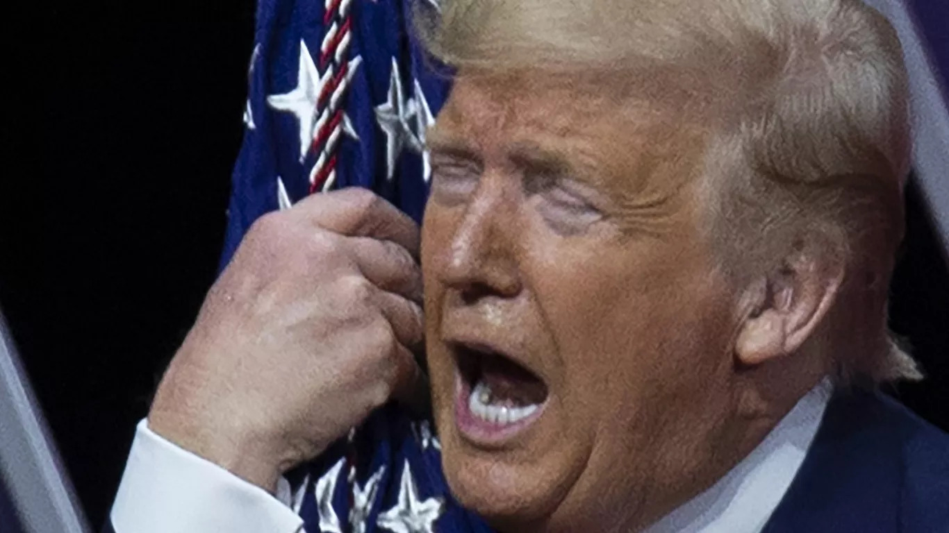 Trump crying Blank Meme Template