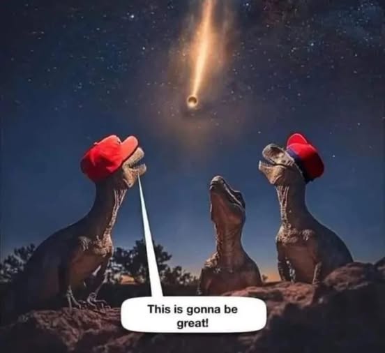 High Quality Maga dinos Blank Meme Template