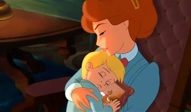 darling hugs her son Blank Meme Template