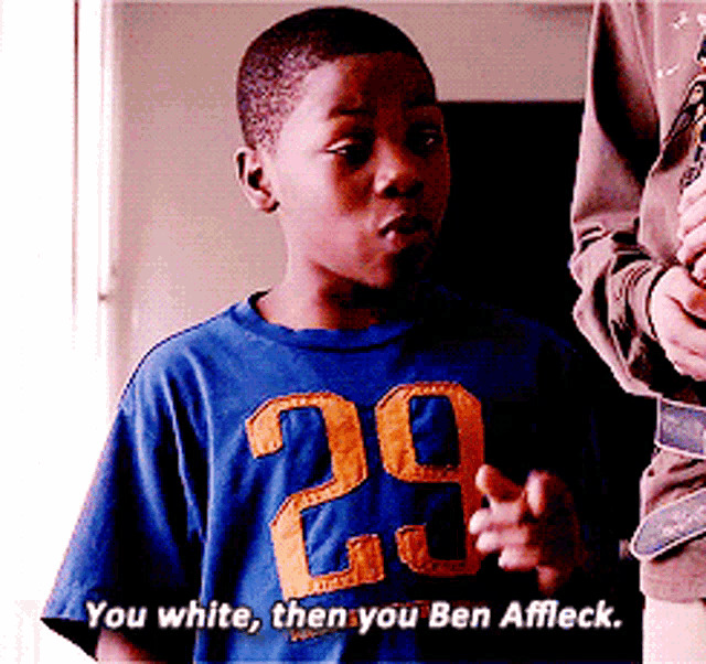 You white you ben affleck Blank Meme Template