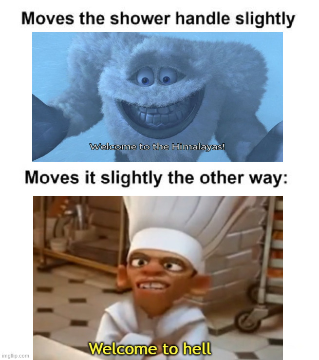 Taking a shower | image tagged in repost | made w/ Imgflip meme maker