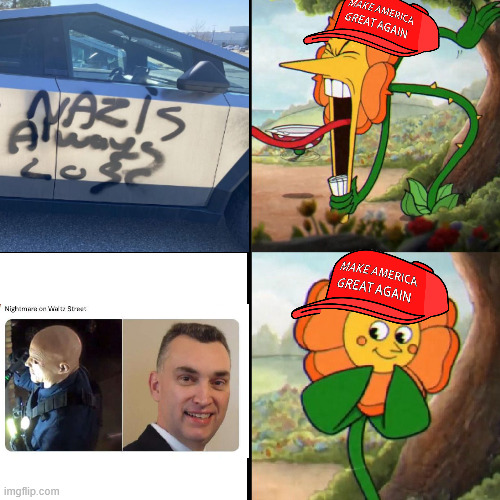 Cuphead Flower | image tagged in cuphead flower | made w/ Imgflip meme maker