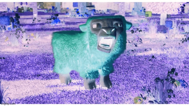 MC movie pink sheep | image tagged in mc movie pink sheep | made w/ Imgflip meme maker