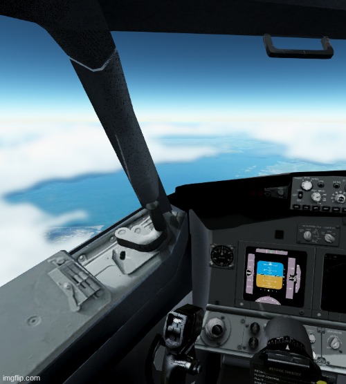 Over Long Island Sound, about an hour out of BWI | made w/ Imgflip meme maker