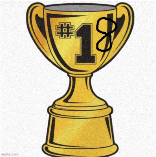 18 spots left or smth | image tagged in number 1 | made w/ Imgflip meme maker