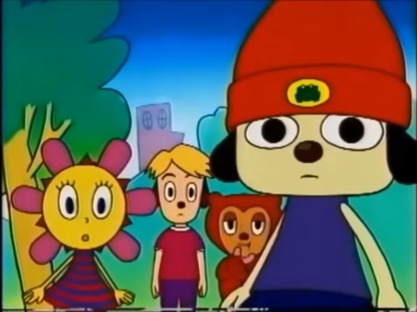 High Quality dang bro parappa meme (pg version) Blank Meme Template
