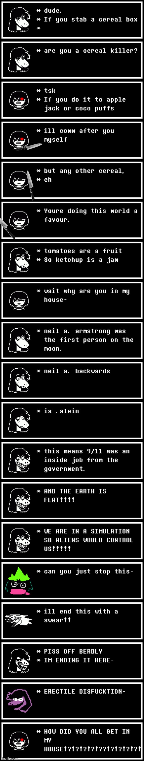 mmmh tasty | image tagged in deltarune,memes | made w/ Imgflip meme maker