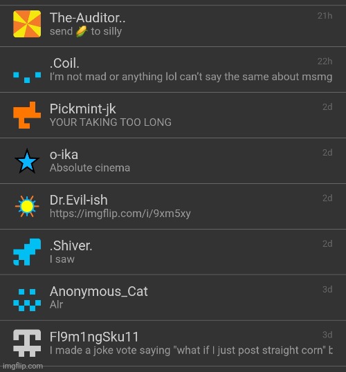 memechat revealish | made w/ Imgflip meme maker