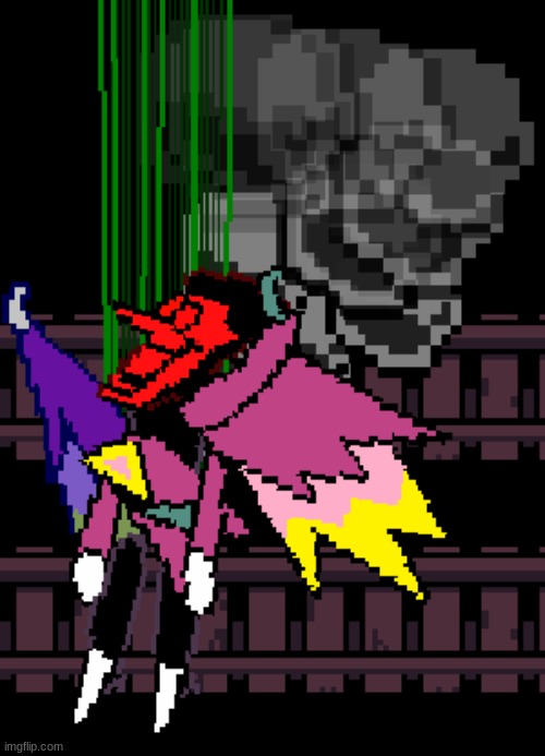 Spamton NEO (Enraged, cutscene screenshot) | image tagged in spamton neo enraged cutscene screenshot | made w/ Imgflip meme maker