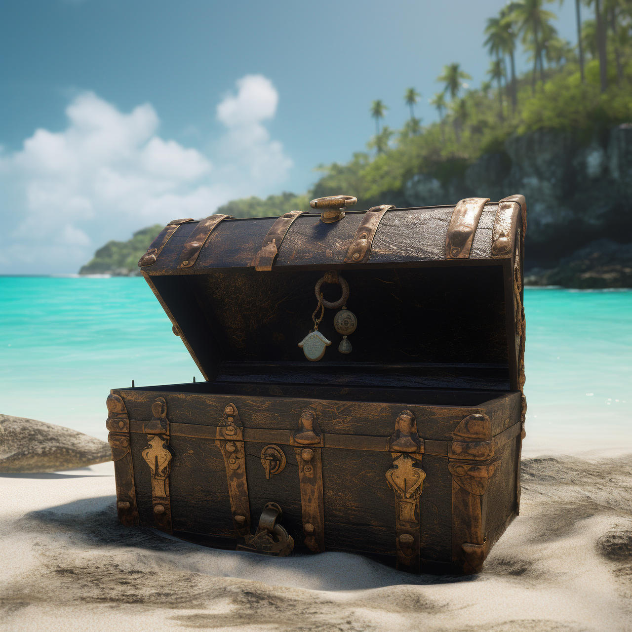 assassins creed black flag chest Blank Meme Template