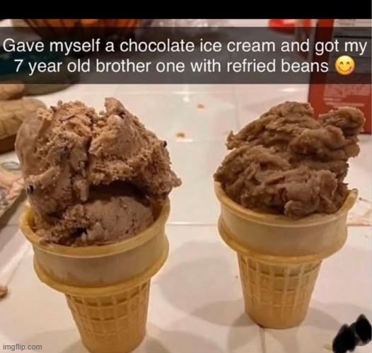 Bet He Screamed for Ice Cream | image tagged in dark humor | made w/ Imgflip meme maker