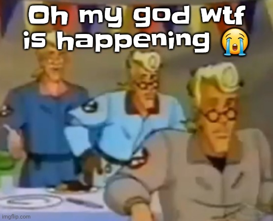 Also on a post twerp made, I heard one of her titles say that she was crying because she was told "you're like Nat" like bro | Oh my god wtf is happening 😭 | image tagged in mitosis | made w/ Imgflip meme maker