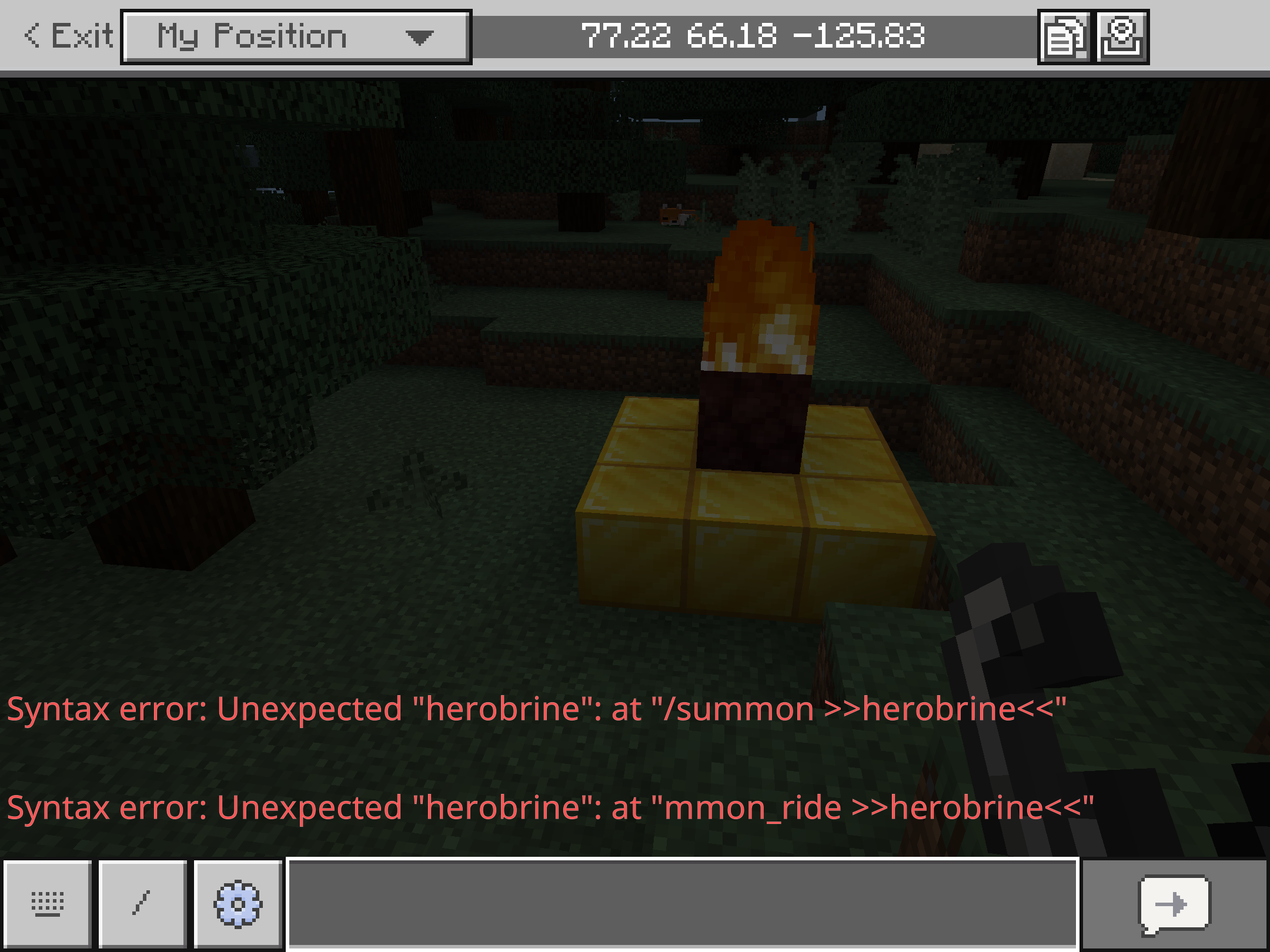 High Quality herobrine Blank Meme Template