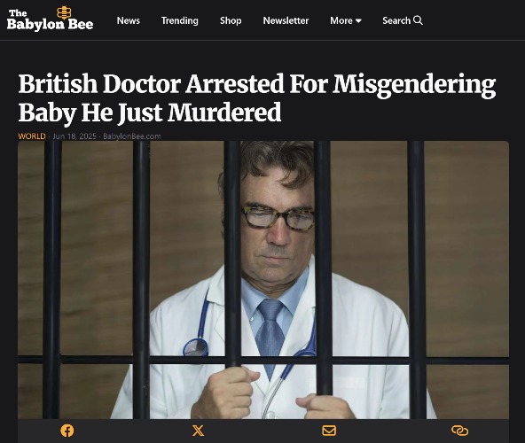 image tagged in dark humor,nsfw,funny,the babylon bee | made w/ Imgflip meme maker
