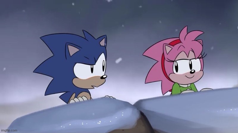 Sonic and Amy Christmas Special | image tagged in sonic and amy christmas special | made w/ Imgflip meme maker