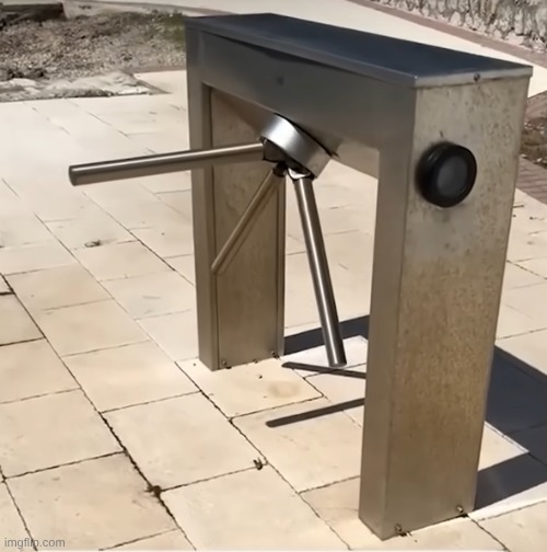Pointless gate in the middle of the path | image tagged in you had one job | made w/ Imgflip meme maker