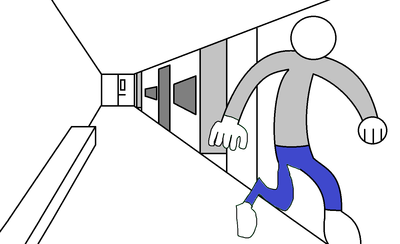 Running Down Hallway Remake Meme Blank Meme Template
