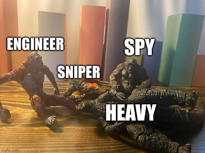 ENGINEER SNIPER SPY HEAVY | made w/ Imgflip meme maker