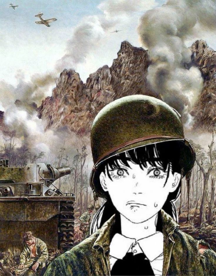 1000 yard stare asa Blank Meme Template