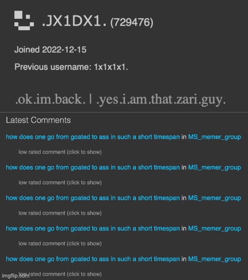 Kinda sad to see a good user obliterate his own reputation | made w/ Imgflip meme maker