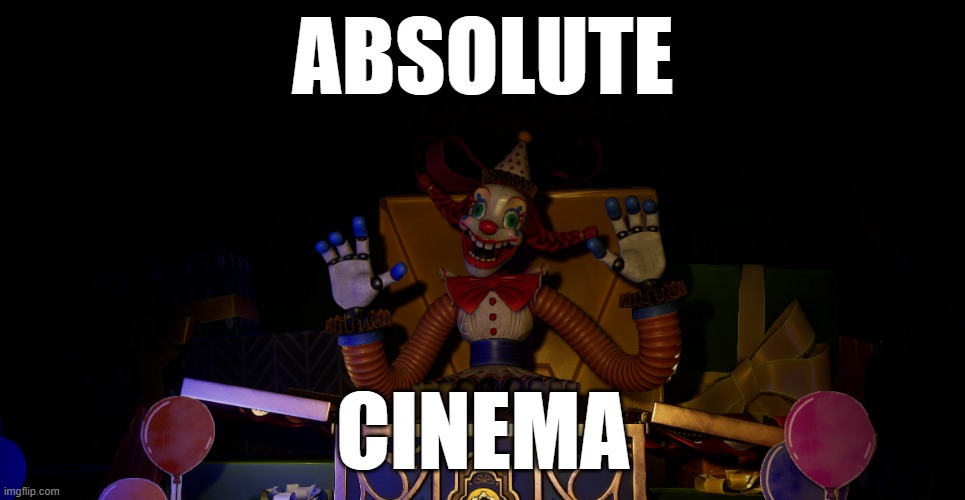 Absolute Jackie | ABSOLUTE; CINEMA | image tagged in absolute cinema | made w/ Imgflip meme maker