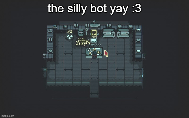 YEAH LET'S GOOOO!!! | the silly bot yay :3 | image tagged in he's my fictional other colon three | made w/ Imgflip meme maker