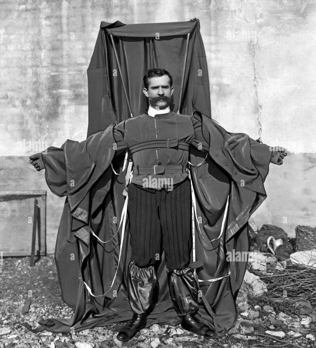 Franz Reichelt Blank Meme Template