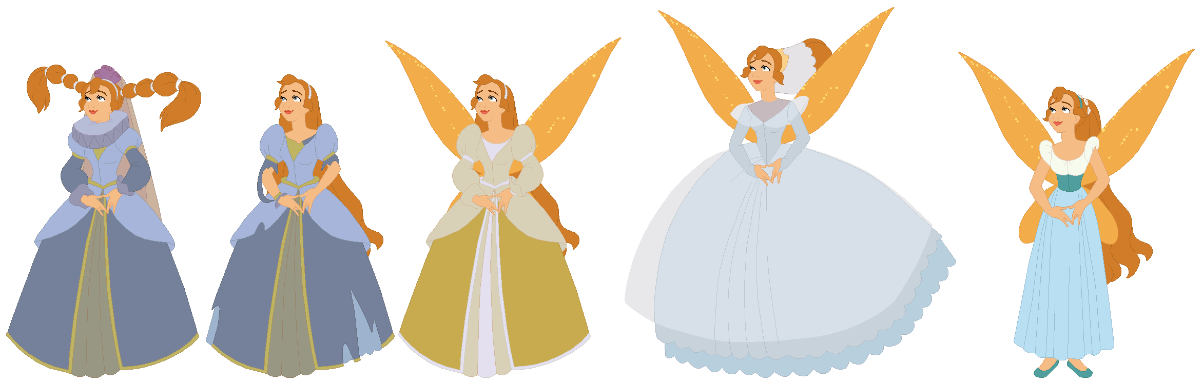 Thumbelina's Wardrobe Blank Meme Template