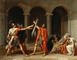 The Oath of the Horatii Blank Meme Template