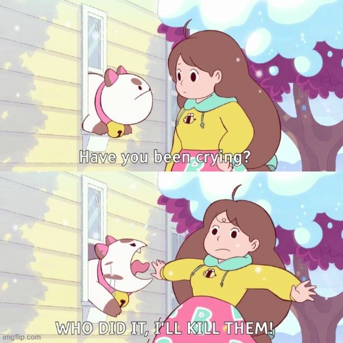 bee and puppycat | image tagged in bee and puppycat | made w/ Imgflip meme maker