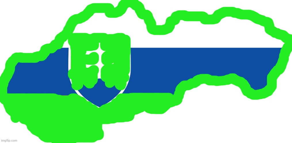 Slovakia but there's no blue (Slovakia, but there's no- Part 2) | image tagged in slovakia | made w/ Imgflip meme maker